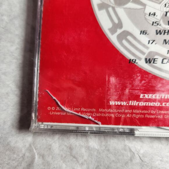 Lil' Romeo Gametime CD+DVD With Hype Sticker (Universal, 2002) New Sealed - Picture 5 of 5